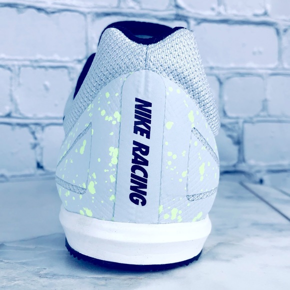 Nike Zoom Rival D 10 Platinum Black Men’s Track & Field Shoes 907566-077 - Picture 3 of 8